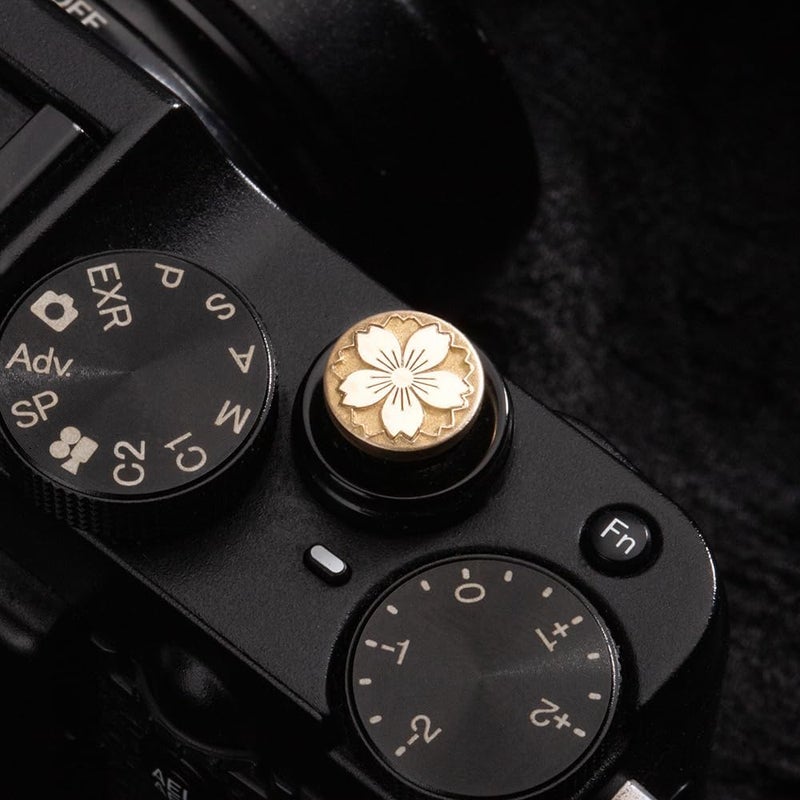 DBZZ Hot Shoe Shutter Button, Soft Release Button for XE4/XT5/XPRO2/XA7/X100V/X100F/XA5/XE3 (Shutter Button) - Image 1